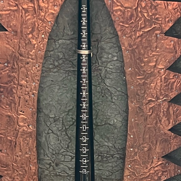 Vintage Native American Sterling Silver Turquoise Ring - Picture 10 of 11